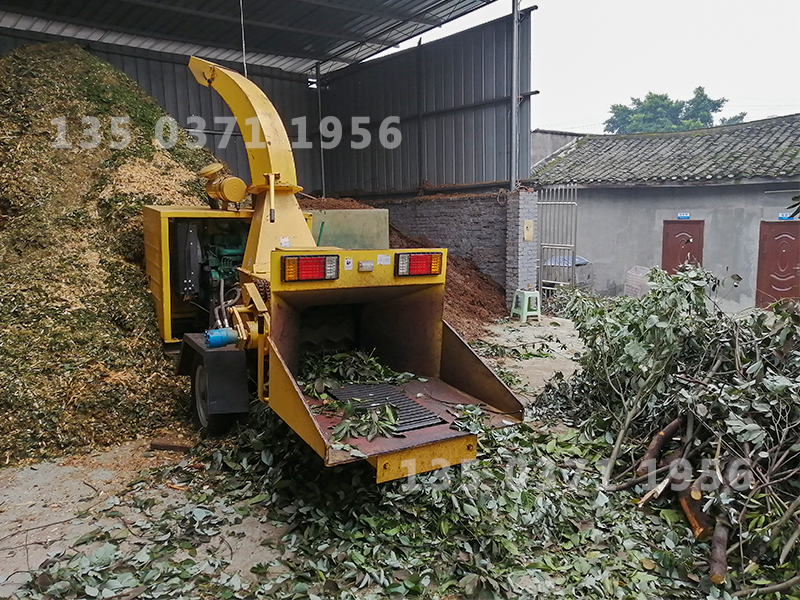 杭州市带果木树枝粉碎机